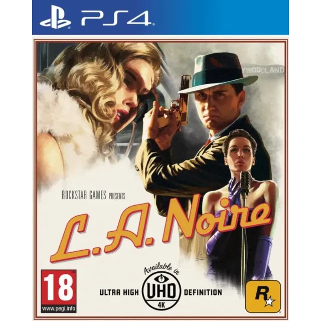 🎮 L. A. Noire PS4 Аренда 5 дней 🔰