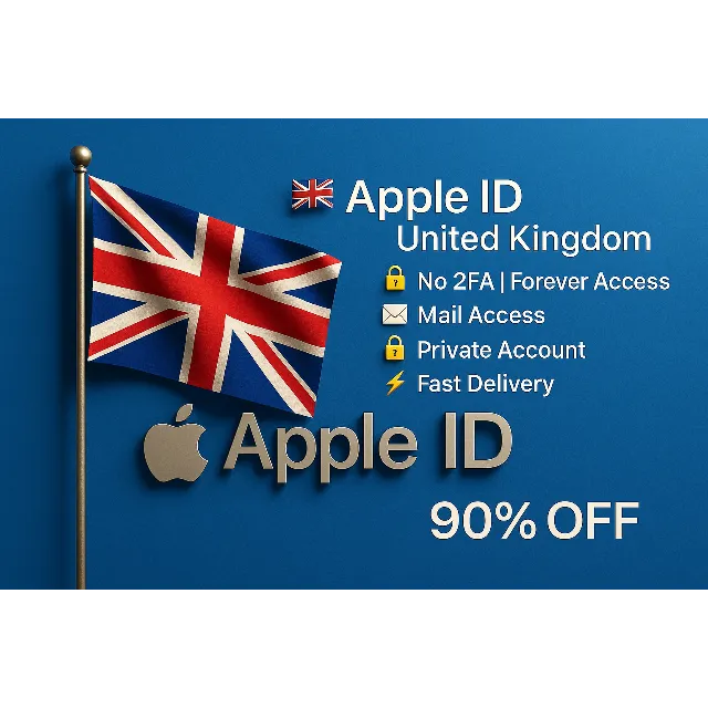 🇬🇧🔐 Apple ID UK | Нет 2FA | Активный и готовый 🚀