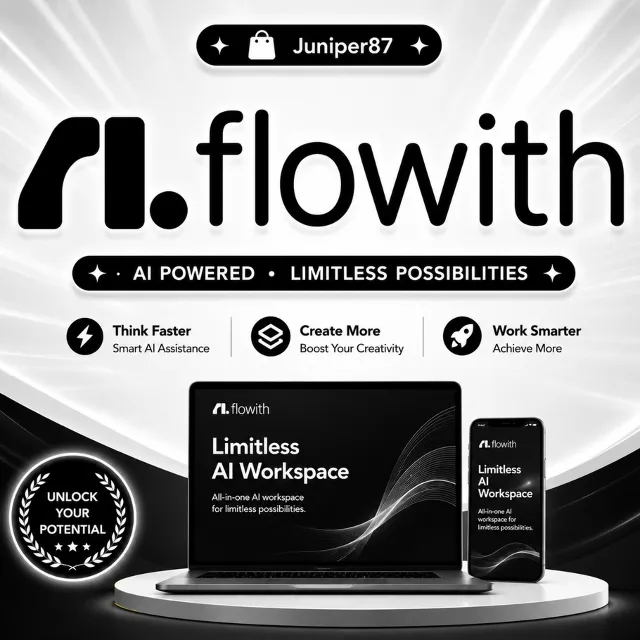 Flowith AI Пополнение 14000 кредитов (без входа)