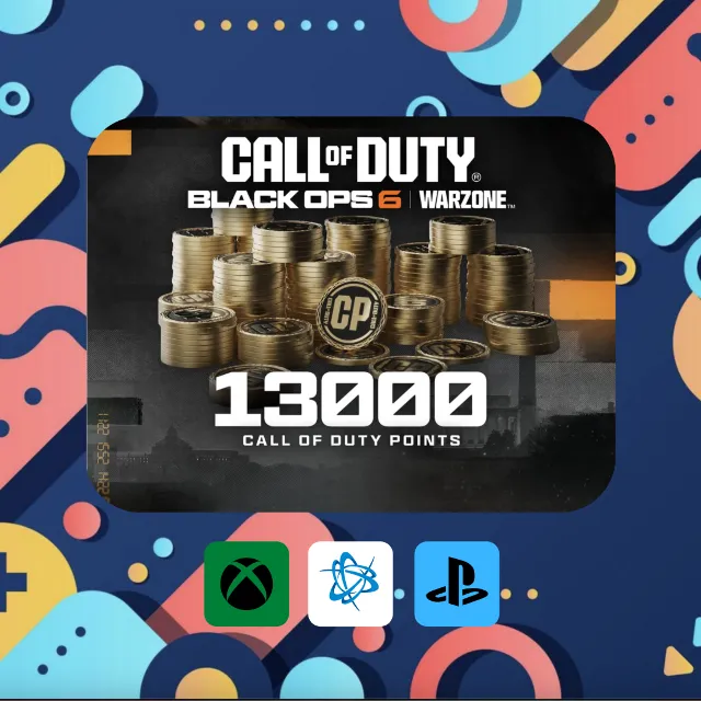 CoD CP Black Ops 6/Warzone/MW 2/MW 3 Points 1100-13000