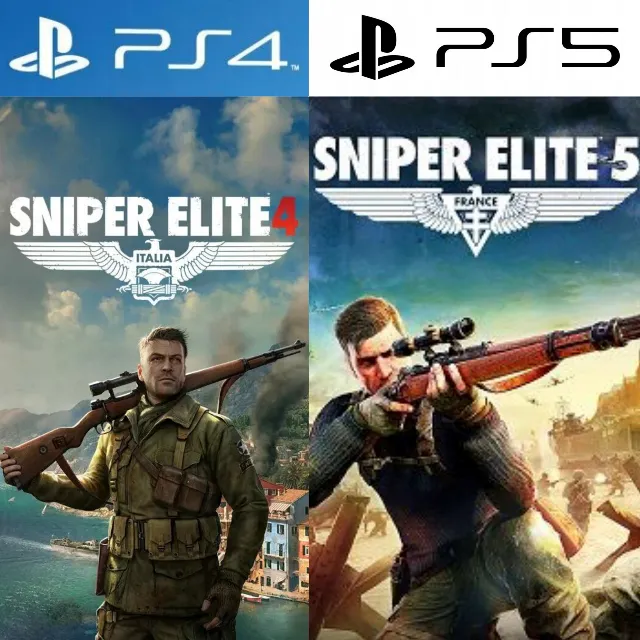Sniper Elite 4 &amp; 5 PS4|PS5 П3 Аренда от 15 дней