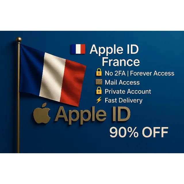 🔐 Apple ID Франция 🇫🇷 | Без 2FA | Полный доступ 🚀