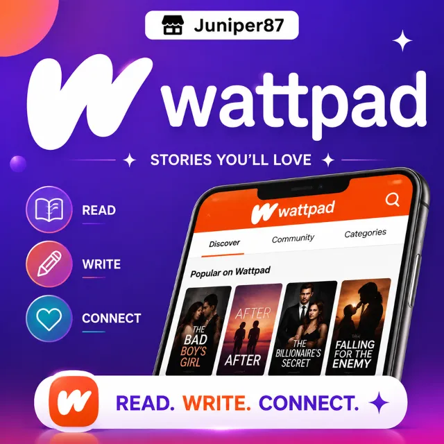 Премиум-подписка на Wattpad 1–12 месяцев