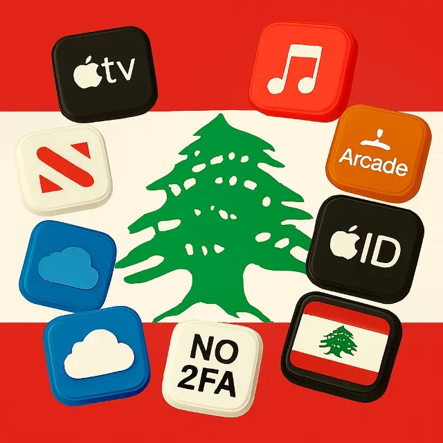 🔐 Apple ID Ливан 🇱🇧 | Без 2FA | Полный доступ 🚀