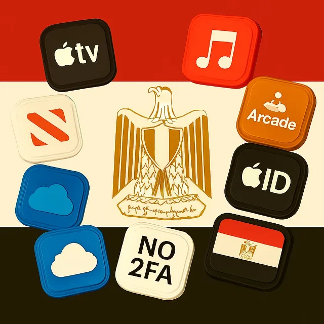 🔐 Apple ID Египет 🇪🇬 | Без 2FA | Мгновенная доставка 🚀