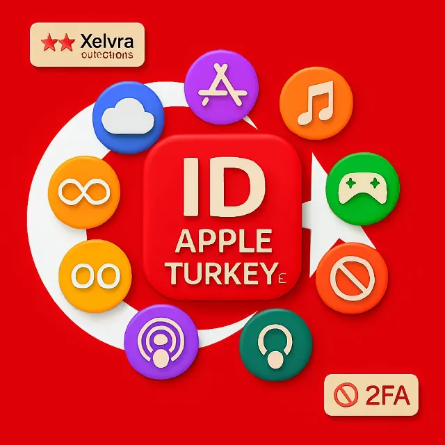 🇹🇷 Apple ID Turkey без 2FA полный доступ мгновенно