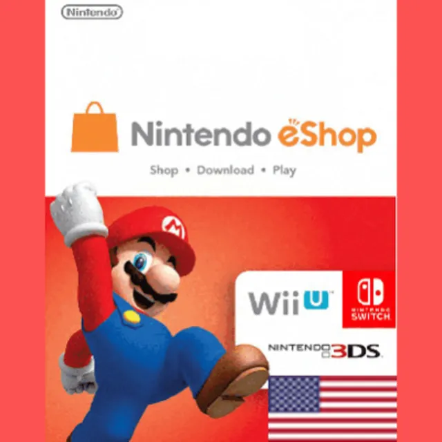 NINTENDO USA 10 USD Код СОЕДИНЁННЫЕ ШТАТЫ АМЕРИКИ