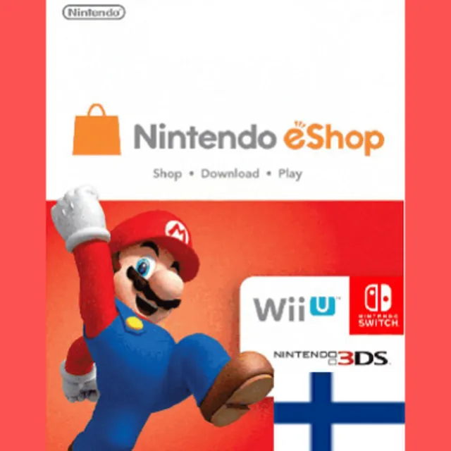 NINTENDO FI 75 EUR КАРТА ПОПОЛНЕНИЯ ФИНЛЯНДИЯ КОД