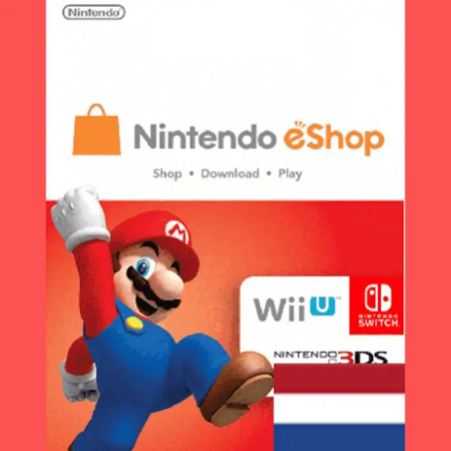 NINTENDO NL 15 EUR  КАРТА ПОПОЛНЕНИЯ НИДЕРЛАНДЫ КОД
