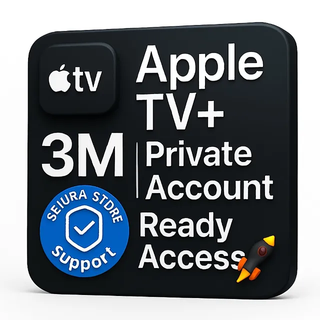 🍿 Apple TV+ 1 Месяц | Без 2FA или Телефон | Все Устройства | Весь Мир