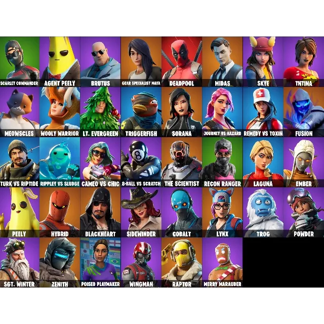 FORTNITE 44+ СКИНОВ АККАУНТА|OG MERRY MARAUDER| + ПОЧТА