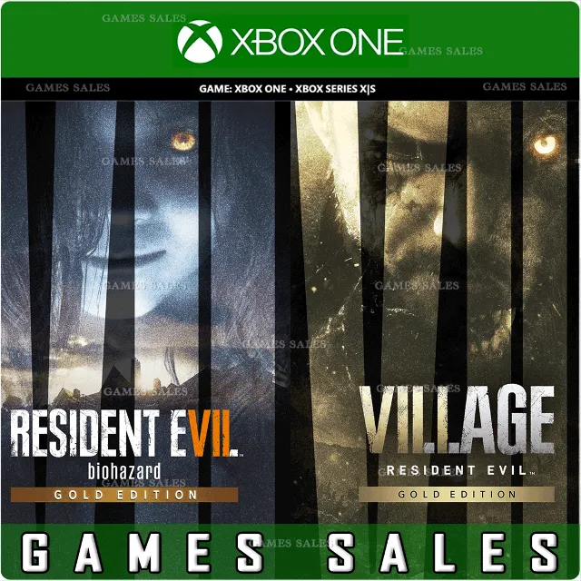 ✅❤️RESIDENT EVIL 7 GOLD &amp; VILLAGE GOLD❤️XBOX🔑КЛЮЧ