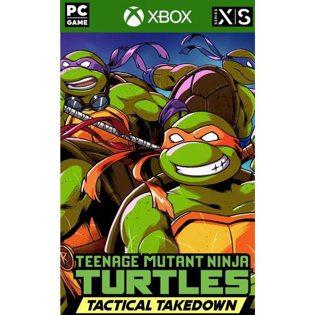 ✅ Teenage Mutant Ninja Turtles: Tactical Takedown XBOX