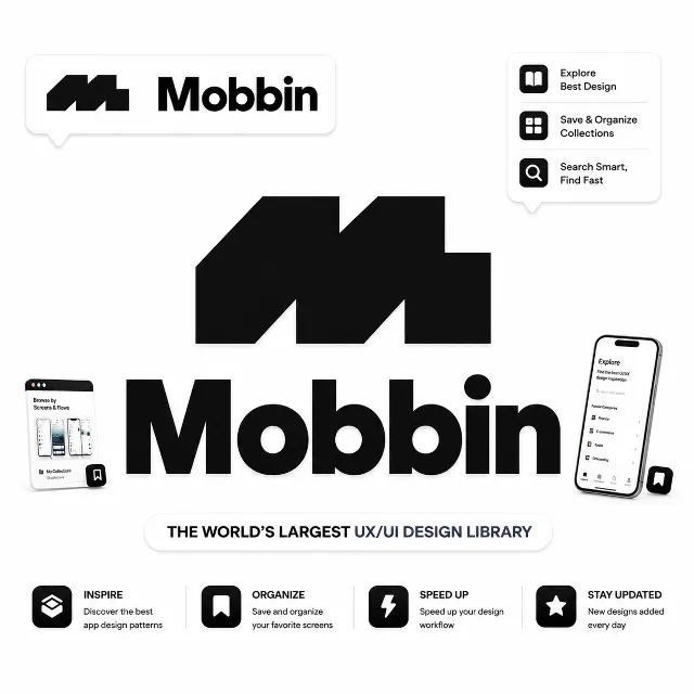 Mobbin Pro | Любой браузер + с телефона | 1месяц