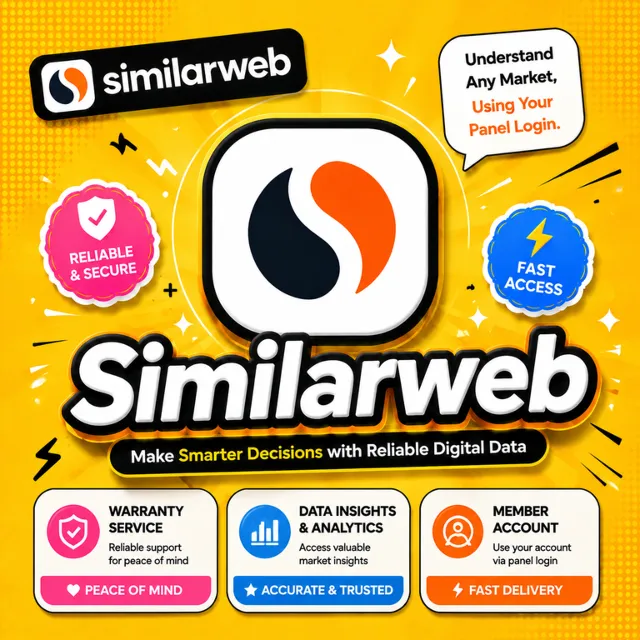 Подписка на аккаунт similarweb Pro от 7 до 30 ДНЕЙ