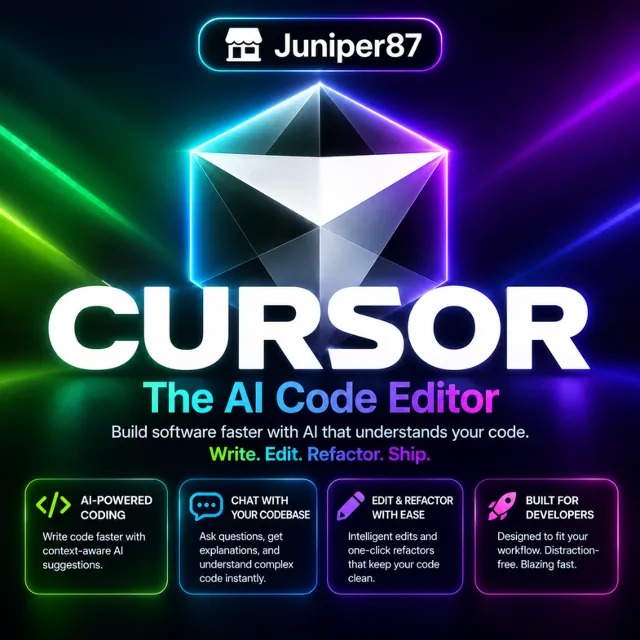 Подписка на план Cursor Pro 1Месяц