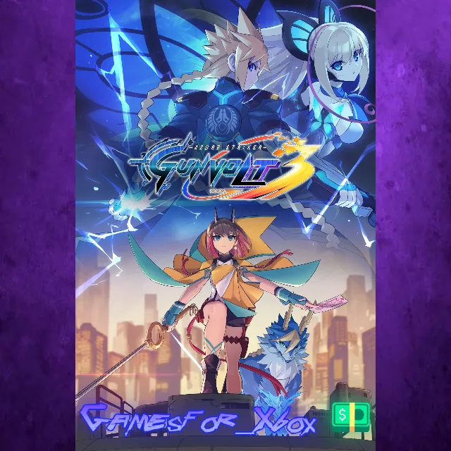 ☀️Azure Striker GUNVOLT 3 XBOX