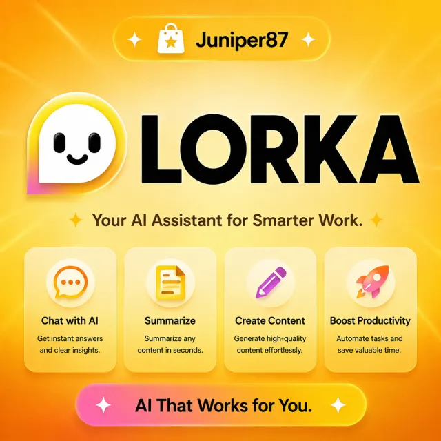 Подписка LORKA Ai Pro/Max 1 месяц