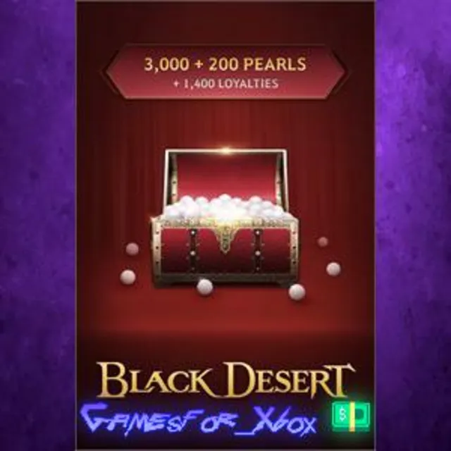 ☀️Black Desert-3,200 Pearls XBOX DLC