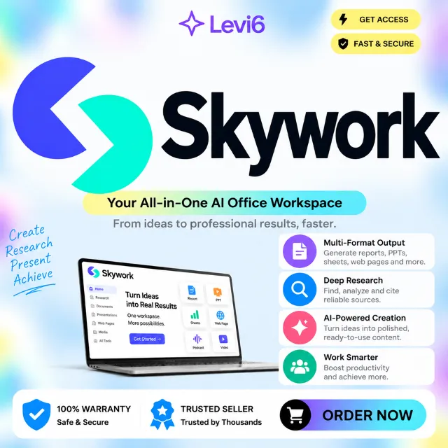 Skywork AI — базовая / плюс подписка 1 месяц / 7 дней пробного периода