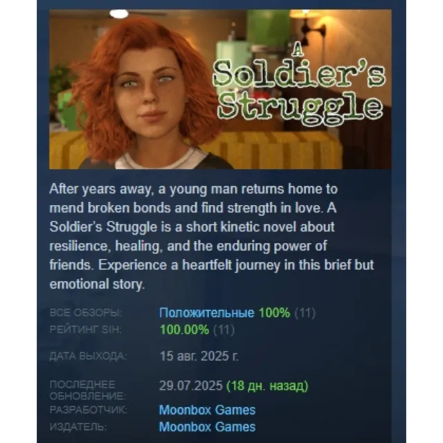 A Soldier's Struggle АВТОДОСТАВКА STEAM GLOBAL МГНОВЕННО ЛИЦЕНЗИЯ