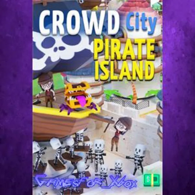 ☀️Crowd City Pirate Island DLC XBOX DLC