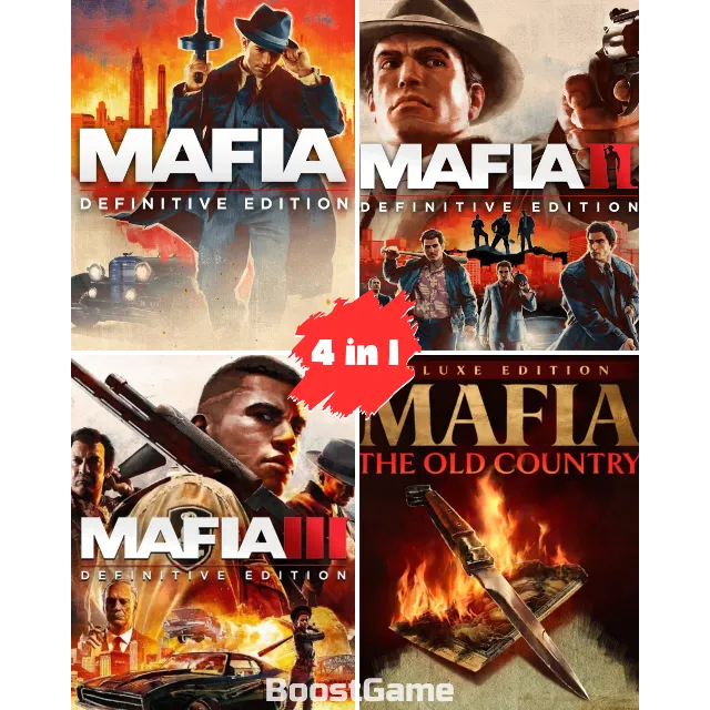 MAFIA 2 DEFINITIVE EDITION + ВСЕ ЧАСТИ・STEAM GLOBAL✅