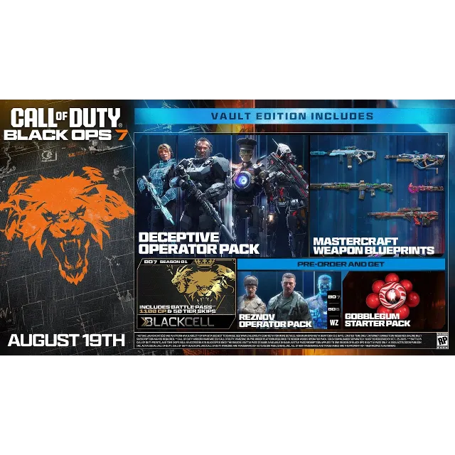 Call of Duty®: Black Ops 7 - Vault Edit battle.net gift