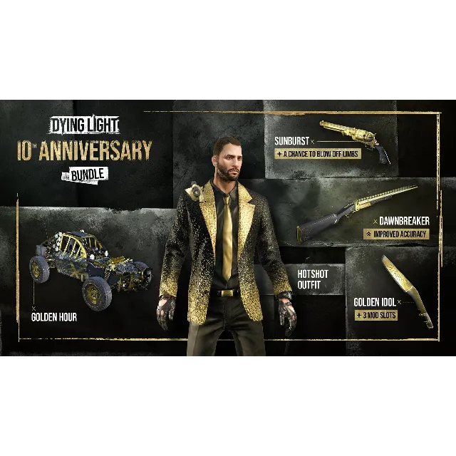 Dying Light - 10th Anniversary Bundle GOG Key (Global)