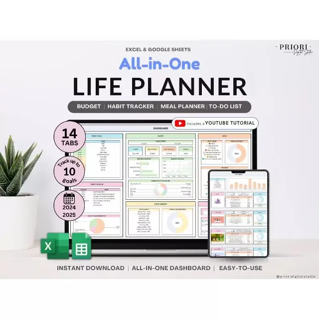 Универсальный планировщик (Excel/Таблицы)
