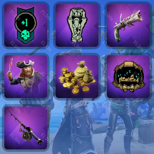 💎Sea of Thieves🎯Твич Дропсы🎈7 предметов + 🎁