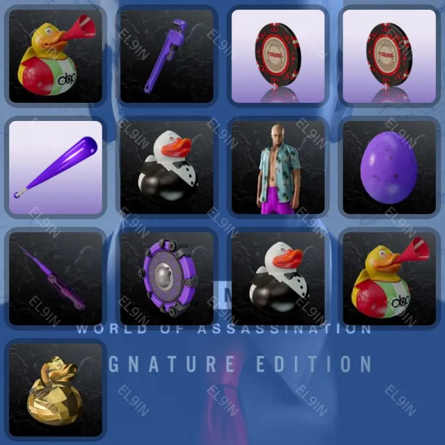 🔥HITMAN World of Assassination🌈Твич Дропсы💥13 предметов + 🎁