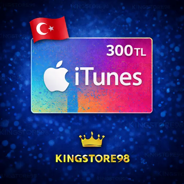 🍏🇹Подарочная карта Apple iTunes 300 TRY Турция🇹🇷🍏
