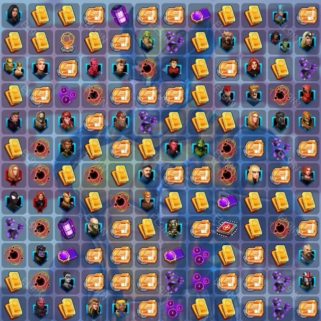 📢MARVEL Strike Force🎶Твич Дропсы📈144 предметов + 🎁