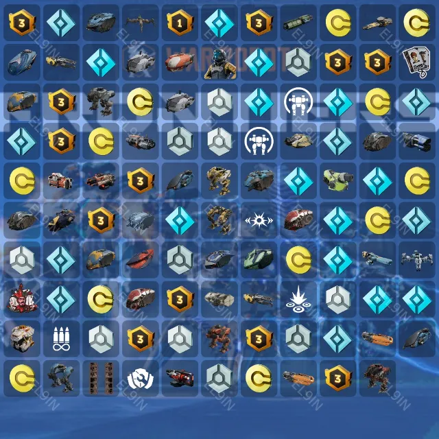 🌈War Robots: Frontiers👑Твич Дропсы⭐109 предметов + 🎁