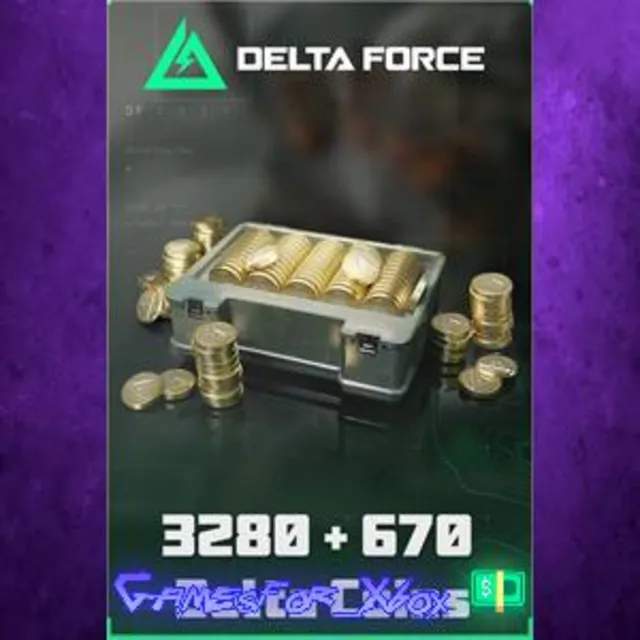 ☀️Delta Force 3950 Delta Coins XBOX DLC