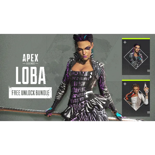🏆【Apex Legends™: Loba Free Unlock Bundle】Epic 🎲 Fresh New