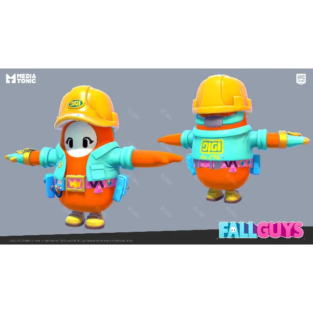 ⚜️【Fall Guys - Digi Costume】Epic ⚜️ Fresh New 🥇 Моментальная доставка