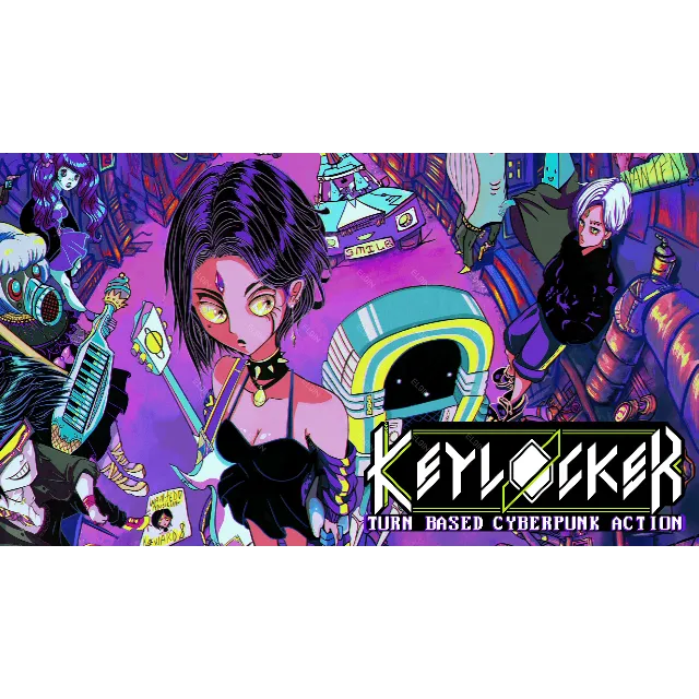 🏅【Keylocker | Turn Based Cyberpunk Action】Epic 🌟 Fresh New