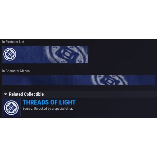 Destiny 2 эмблема - НИТИ СВЕТА