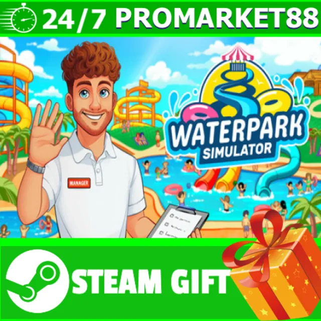 ️ВСЕ СТРАНЫ+РОССИЯ WaterPark Simulator STEAM GIFT