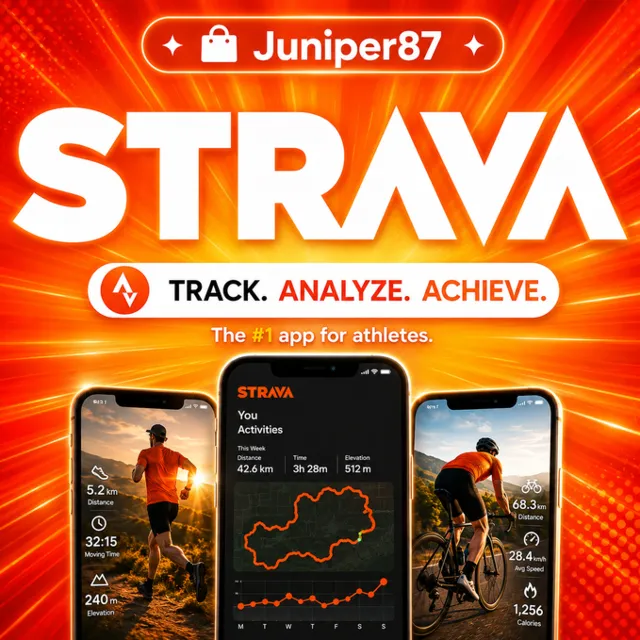 Strava Подписка на ваш аккаунт 1 год