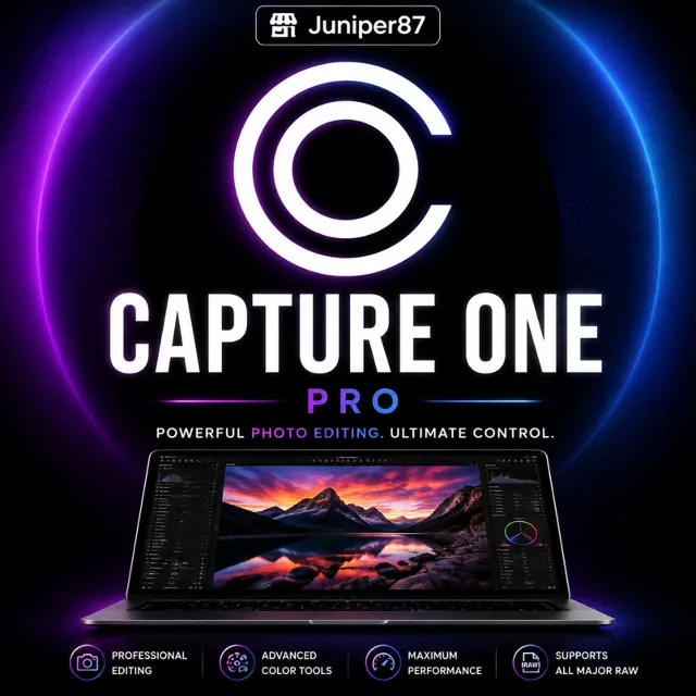 Подписка на Capture One на 1 месяц на вашем аккаунте