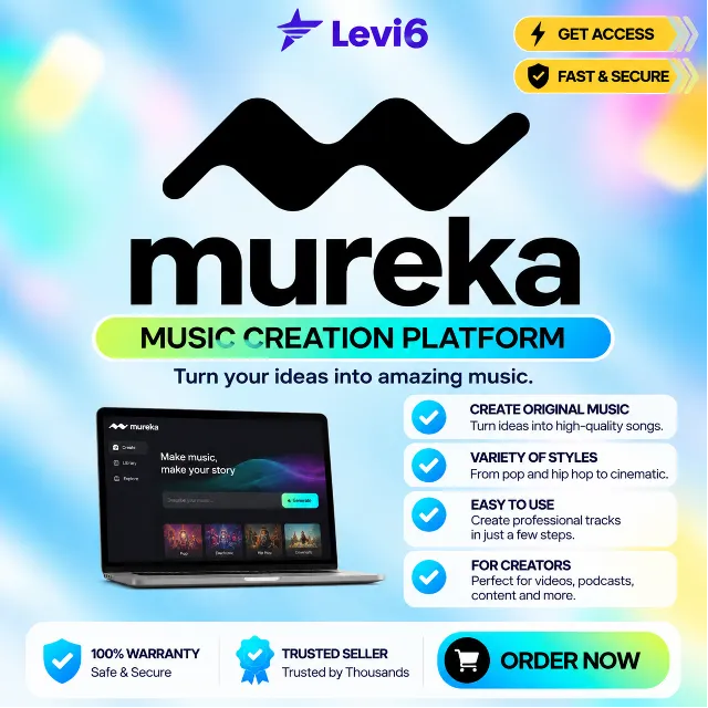 Mureka AI ПОДПИСКА - 7 ДНЕЙ &amp; 1 МЕСЯЦЕВ