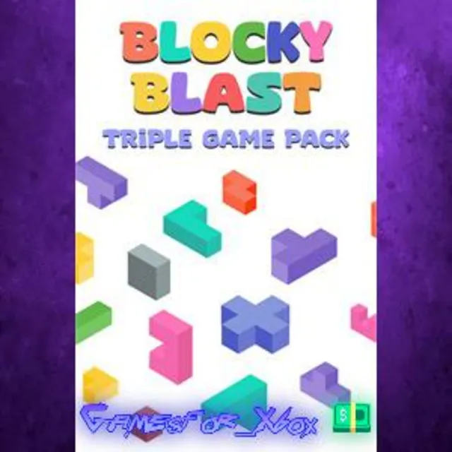 ☀️Blocky Blast Triple Game Pack XBOX