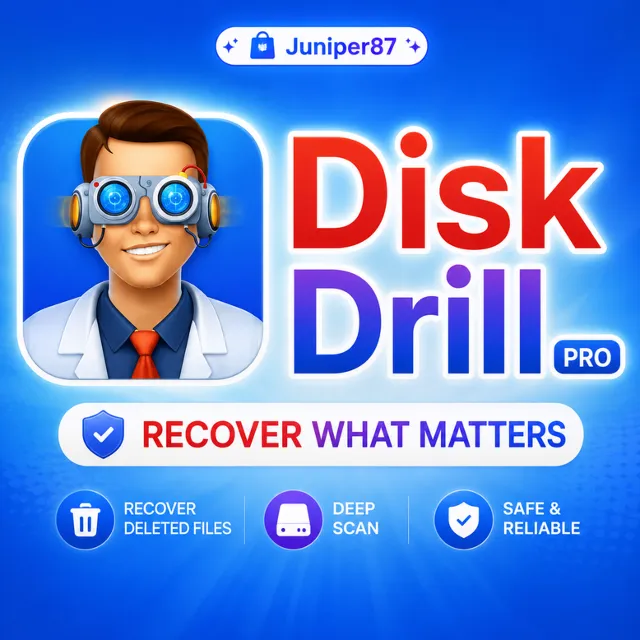 Ключ активации Disk Drill Pro | Лицензия на 1 год/пожизненная | Mac/Windows | Официал