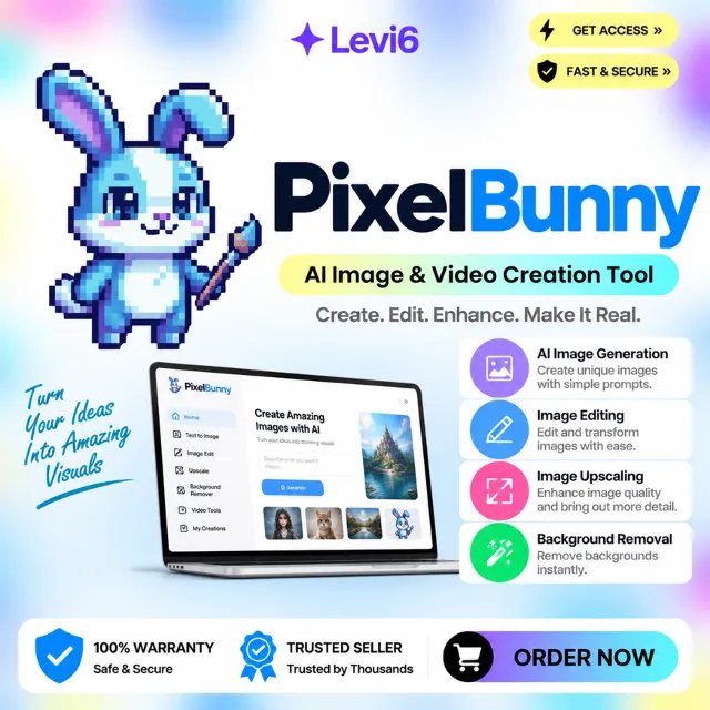 Подписка Pixelbunny ai Starter/стоимость/Creator 1 месяц