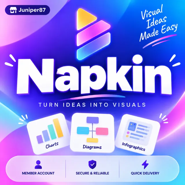 Napkin AI | ПОДПИСКА Plus/Pro на 1 месяц