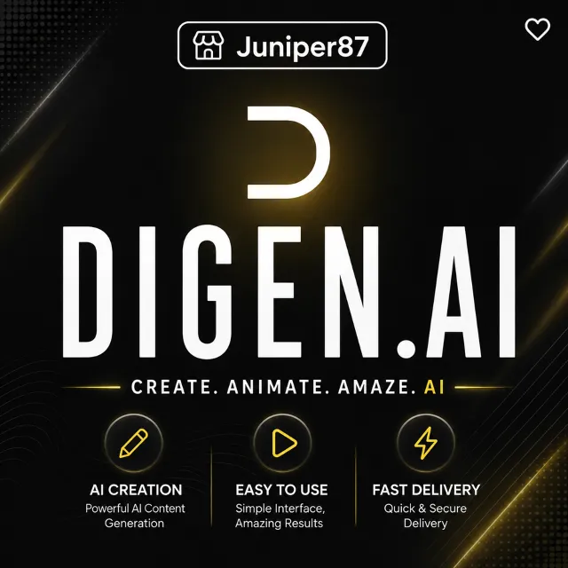 digen.ai Подписка на Ultra/Pro/Max 1 месяц | Digen ai