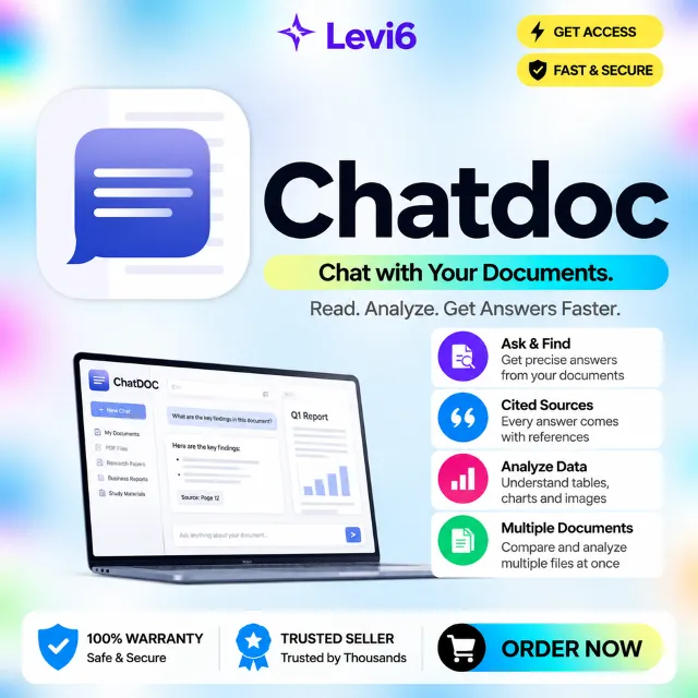 Подписка Chatdoc Pro на 1 месяц, неограниченное использование, общий доступ